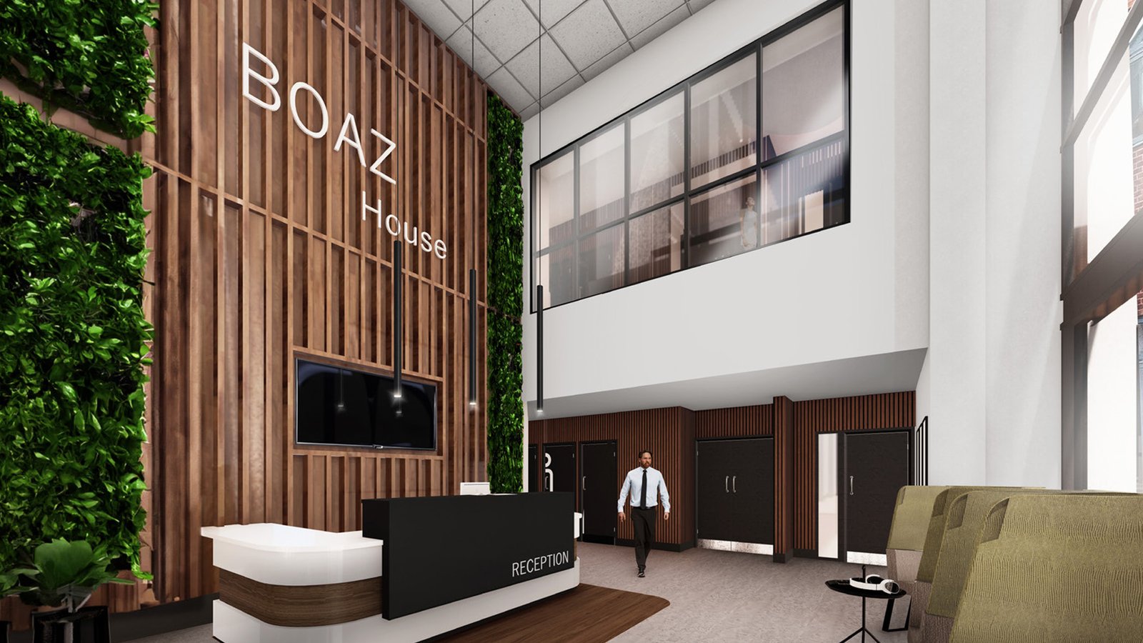 Boaz House Interior Render 2